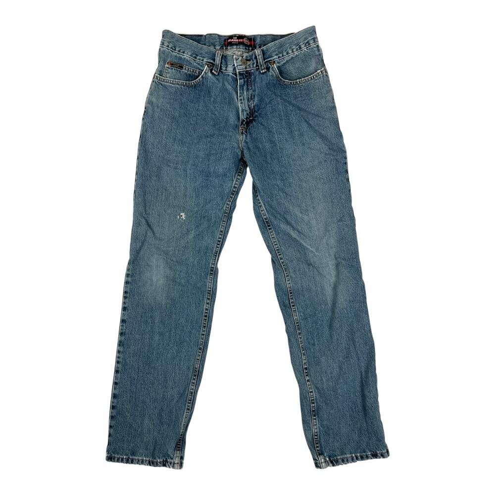 Vintage Lee Blue Denim Jeans Size 30x32 Relaxed Fit Straight Leg READ